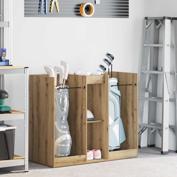 vidaXL Golf Schrank Uni Artisan-Eiche 102 x 45 x 85,5 cm, 899462
