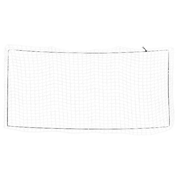 vidaXL Anhängernetz mit Gummiseil Weiß 8x3,5 m PP, 4012272