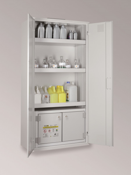 LaCont Chemikalienschrank mit Sicherheitsbox StoreLABCHS 950 / SiB 30, B80-6207-A