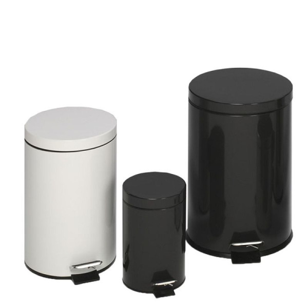 Stein HGS Abfallbehälter -Cubo Susana-mit Fußpedal, 20 Liter /anthrazit/290x450mm, 16883