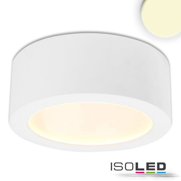 ISOLED LED Aufbauleuchte LUNA 18W, weiß, rund, DN173, indirektes Licht, warmweiß, 113134