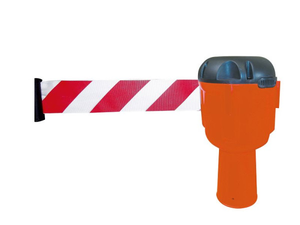 Schake Absperrgurt, mit 12 Metern Absperrgurt, rot / weiß, 3A351RW