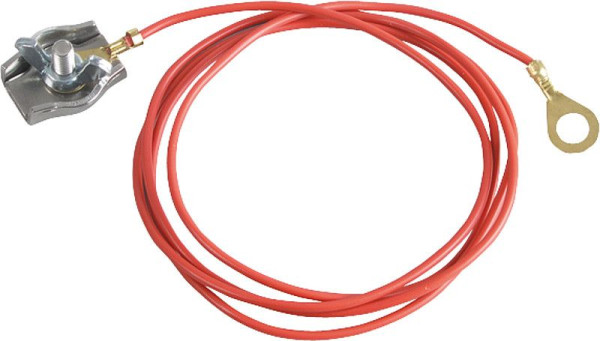 Patura Zaunanschlußkabel Seil, mit Edelstahlseilklemme 8 mm Ringöse, 100701