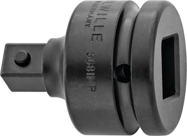 STAHLWILLE 20 mm (3/4") Reduzierstück Nr.568IMP Innen-4kant 3/4 " Außen-4kant 1/2 ", 35030003