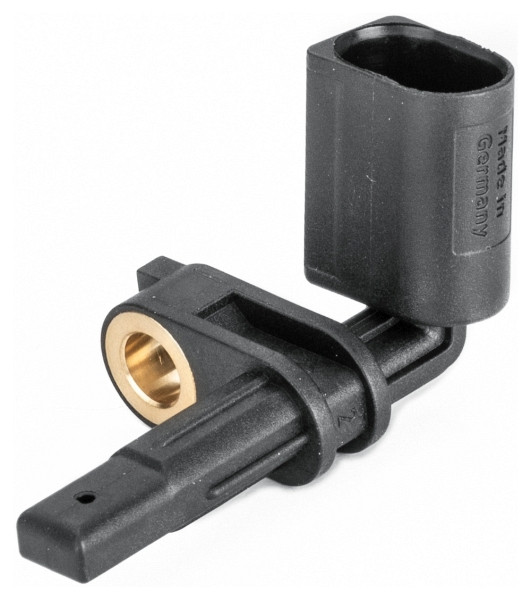 HELLA Sensor, Raddrehzahl, 2-polig, Gesamtlänge: 57mm, Steckergehäuseform: abgewinkelt, 6PU 012 806-411
