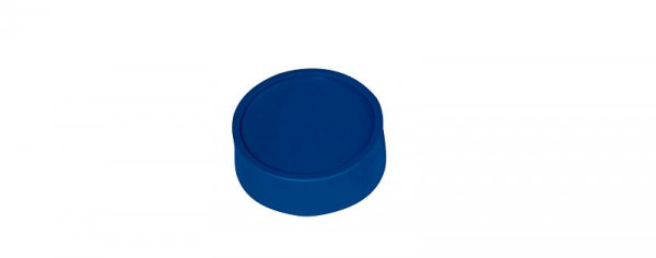 MAUL Rund-Magnet, PE Ø 34 mm, 2 kg Haftkraft, blau, VE: 10 Stück/Set, 6173335