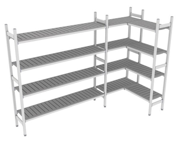 NordCap Regalsystem Z 290-140 / 294-144, 1675 / 850 / 700 x 375 x 1850 mm, 528901067