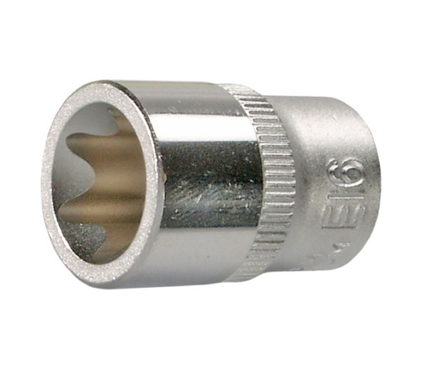 SW-Stahl Steckschlüsseleinsatz, 3/8", E-Profil, E16, 05564L