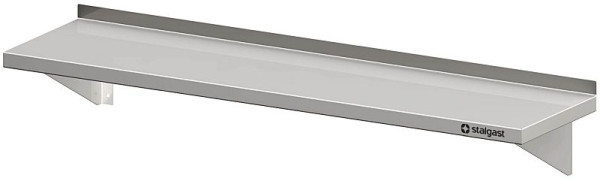 Stalgast Wandbord mit Konsolen, 1400x300x170 mm, verschweißt, VWB14300