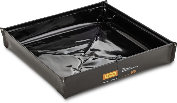 Cemo Faltwanne quick & easy 6/6, 43 l 60 x 60 x 12 cm, PVC sc, 12045