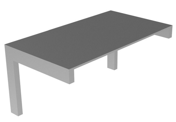 ZANUSSI aufgeständerte Konsole, Breite in mm: 800, 406206184