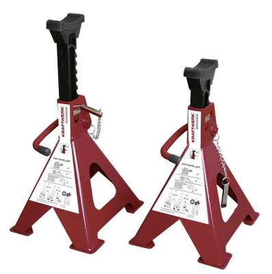 Kraftwerk 38102 Wagenheber Extra Flach – 2 T Tragkraft, Für Garagen & Auto-Reparaturen