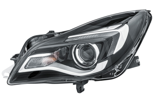 HELLA DE/Halogen/LED-Hauptscheinwerfer, für u.a. Opel Insignia A Sports Tourer (G09), für Rechtsverkehr, links, 1EL 011 165-751