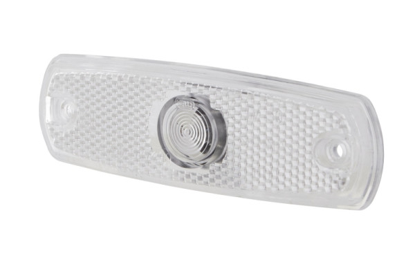 HELLA Positionsleuchte, Halogen, 24V, Einbau/Schraubanschluss, Lichtscheibenfarbe: glasklar, links/rechts, 2PF 962 964-071