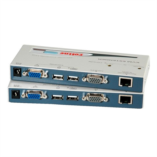 ROLINE Smart KVM Verlängerung über RJ-45, VGA, USB, 14.01.3249