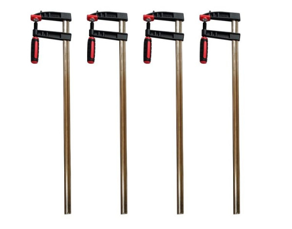 VaGo-Tools Profi Schraubzwinge 800x120 mm Zwinge Leimzwinge Klemmzwinge Temperguss, VE: 4 Stück, 220-007x4_dv