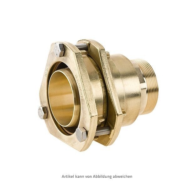 BEULCO Übergangsstück gerade mit Außengewinde 2" 75x12,5mm (Flansch), 302604