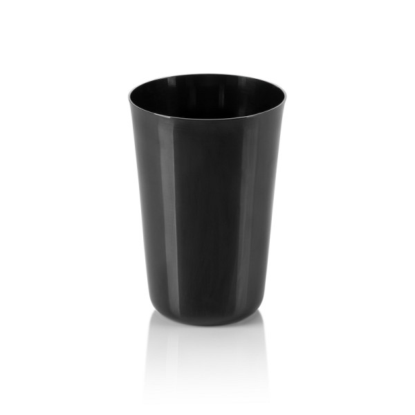 WAS Cup Set, 0,4 L, Ø 8 cm, Höhe 11,5 cm, schwarz, VE: 4 Stück, Chromnickelstahl, PVD Beschichtung, 1537140