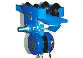 SHT Stirnradflaschenzug/kompaktes Fahrwerk, Fahrwerk: Haspel, Last: 2000 kg, Flansch: <300mm, 520432