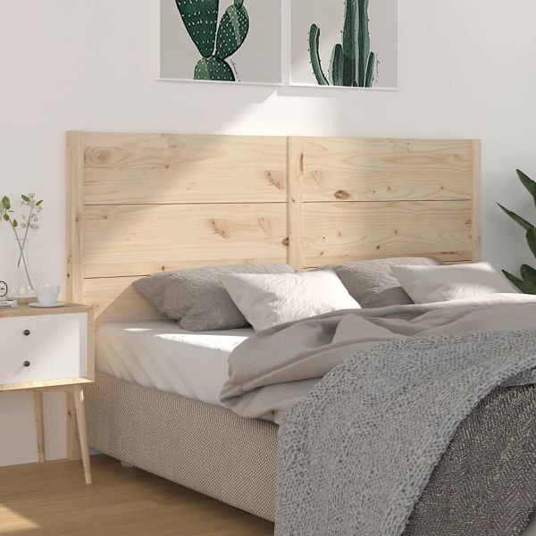 vidaXL Kopfteil 141x4x100 cm Massivholz Kiefer, Material: Massives Kiefernholz (unbehandelt), 818715