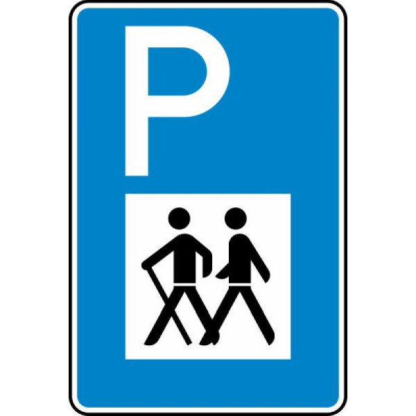 Stein HGS Wandererparkplatz Nr. 317, 420 x 630 mm, RA2, Flachform 2 mm, 317-121