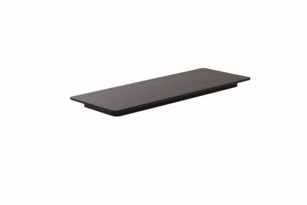 Schneider Königskuchenplatte, Melamin, 400 mm x 150 mm x 20 mm, schwarz, 227098