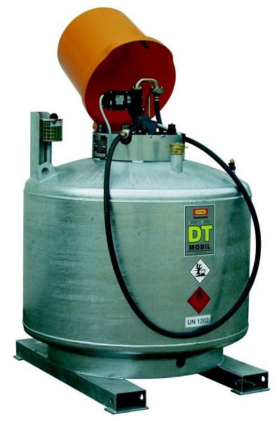Cemo Dieseltank-Mobil 980l, einwandig verzinkt, 7233, 4052886082935