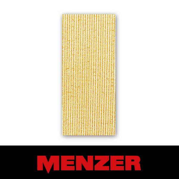 Menzer Klett-Schleifgitter, 93 x 186 mm, Korn 180, Edelkorund, VE: 25, 252201180