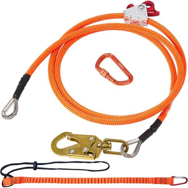 VEVOR Stahlkern-Flipline Baumpfleger-Flipline, Lanyard 3,05m Drahtseil, GSSTJJSGSS10NCZO1V0