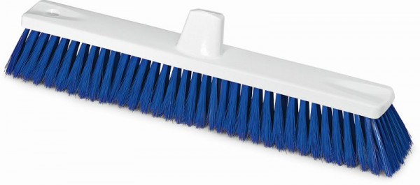 Nölle HACCP Großflächenbesen blau 45 cm Borste 0,50 mm, harte Borsten, VE: 6 Stück, 18234553