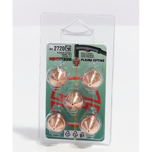 ELMAG Düsen 1,50mm für Brenner CP162C (5 Stück) für 71-110 A, Art. 2720, 56855