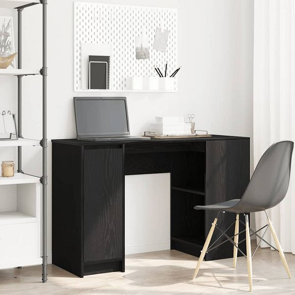 vidaXL Schreibtisch Schwarz Eichen-Optik 120x42x76 cm Holzwerkstoff, 861815