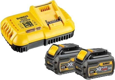 Spewe Akku-Starterset DeWalt DCB 118 T2 inkl. 2 Akkus 54V und Ladegerät, 5011089