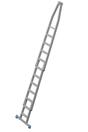 Krause Steckleiter aus Aluminium, 2-teiliges Set, 12 Stufen, 307654