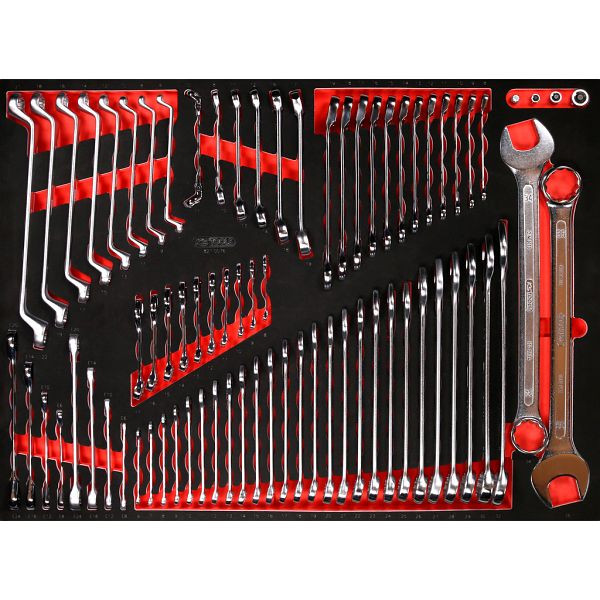 KS Tools PERFORMANCEplus Werkzeugsatz 76-teilig Schraubenschlüssel, 821.0076