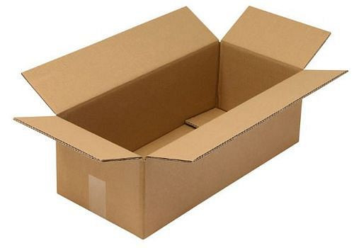 TransPak Wellpapp-Faltkarton 2-wellig, Innenmaß 560 x 250 x 180 mm, Qualität 2.30BC, VE: 20 Stück, 299369