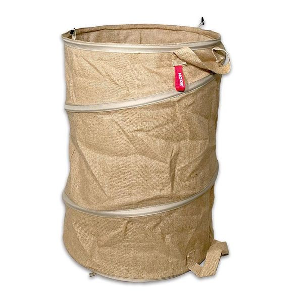 NOOR Jute Pop-Up Sack L 160L Ø 52x75 cm 300 g/m², 0175275JUPOP16