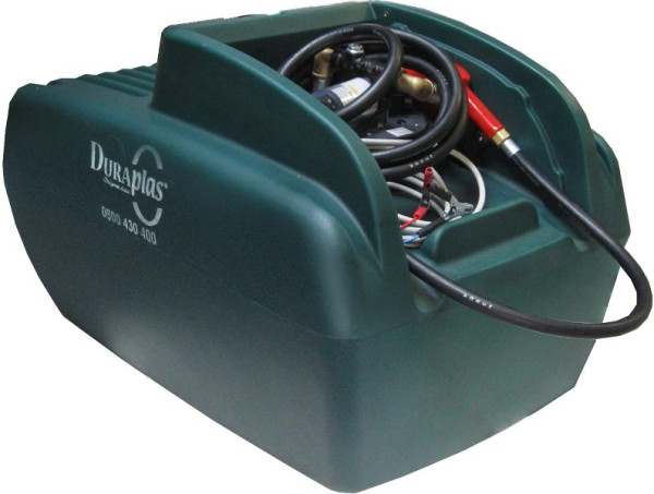 Duraplas DuraFuel Transfuel eco 400 L, Mobile Tankstelle 400 Liter, Minttürkis, DFT400NEP40