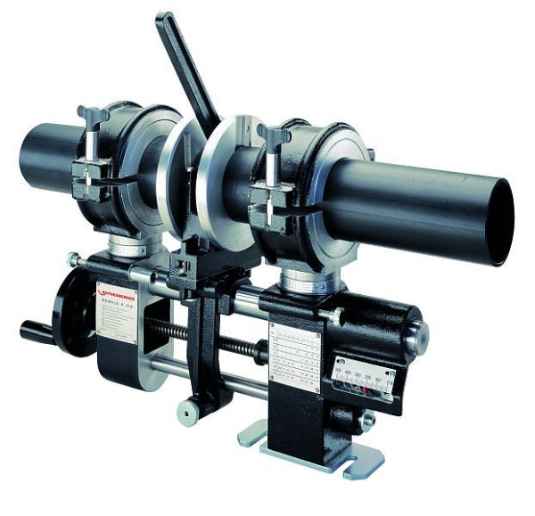 Rothenberger Kunststoffrohr-Schweißmaschine ROWELD P110 komplett, 40-110mm, 230V, 55844