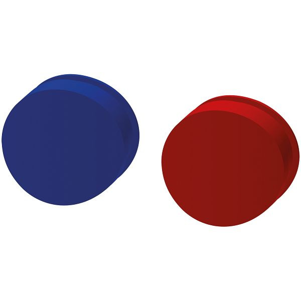 KWC Verschlussstopfen, Protronic-S, blau und rot, 2000109500