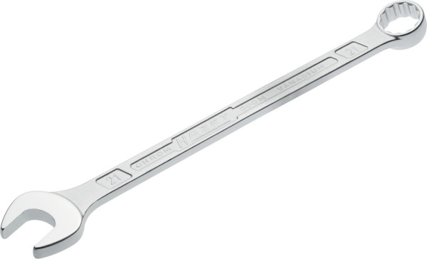Hazet Ring-Maulschlüssel, Außen-Doppel-Sechskant-Tractionsprofil, 21 mm, 600N-21