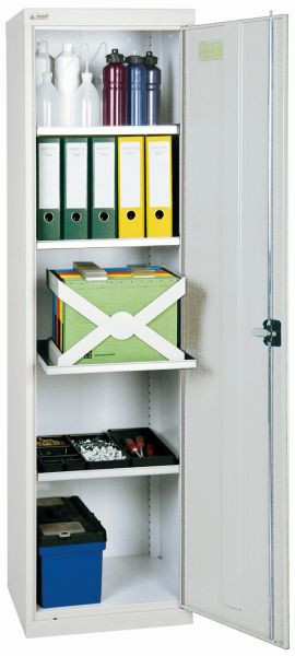stumpf Werkzeug- und Materialschrank Serie 2000, 7035/7035, 4 Fachböden, 2005007
