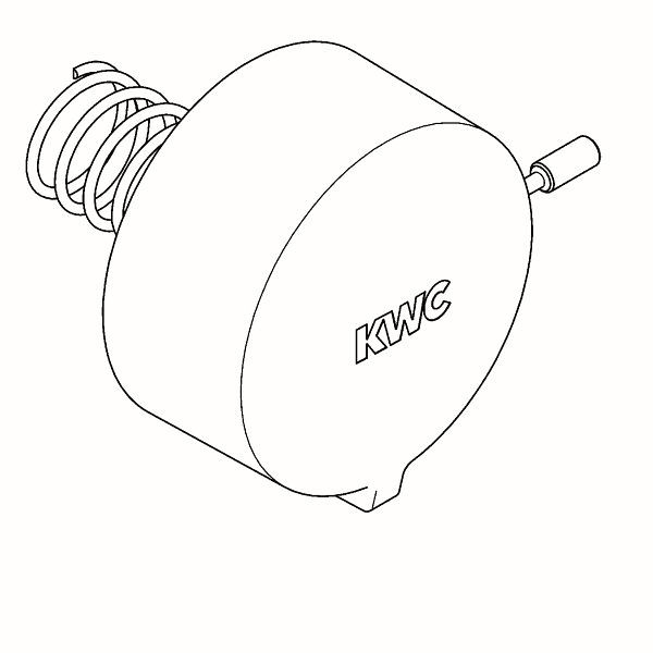 KWC Griffdruckkappe, Aquamix, für Standbatterie, 2000105624