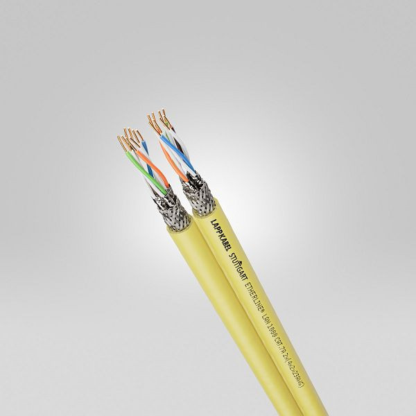 LAPP Ethernet-Leitung ETHERLINE® LAN 1000 Cat.7A 2x(4x2x23AWG), VE: 100 Meter, 2170981/100