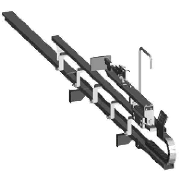 Metallkraft Anschlagwagen für System elektro-mechanisch für Motor, Rollenbahn, 3649892