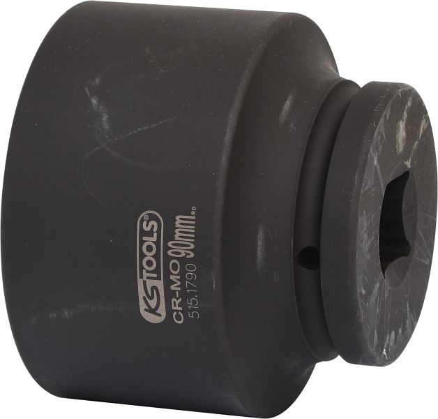KS Tools 515.1546 Sechskant-Kraft-Stecknuss – 1/4 Zoll, Kurz, 10 Mm, Chrom-Molybdän Für Maschinenbetätigung