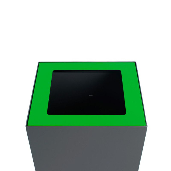 STEIN HGS Deckel modulare Abfalltrennanlage, grün, 90 Liter, 84103.0012