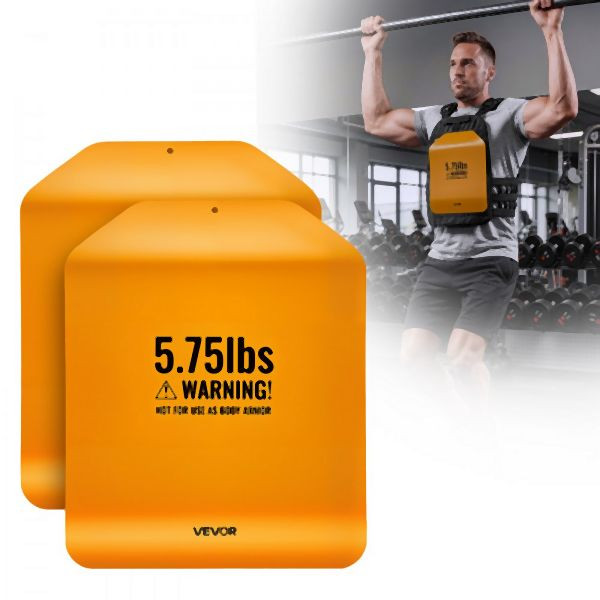 VEVOR Gewichtsplatten 5,2 kg Set (2 x 2,6 kg), Gebogene Platten für WODs & Training, Ergonomisch für Kraft & Fitness, HJGKPZPHJGQBRRXPI001V0
