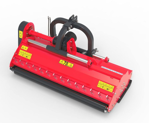 Wematik Mulcher Hobart Plus 220 mit Rechenzinken, höhenverstellbarer Reinigungsklappe und Seitenverschiebung, WLM28