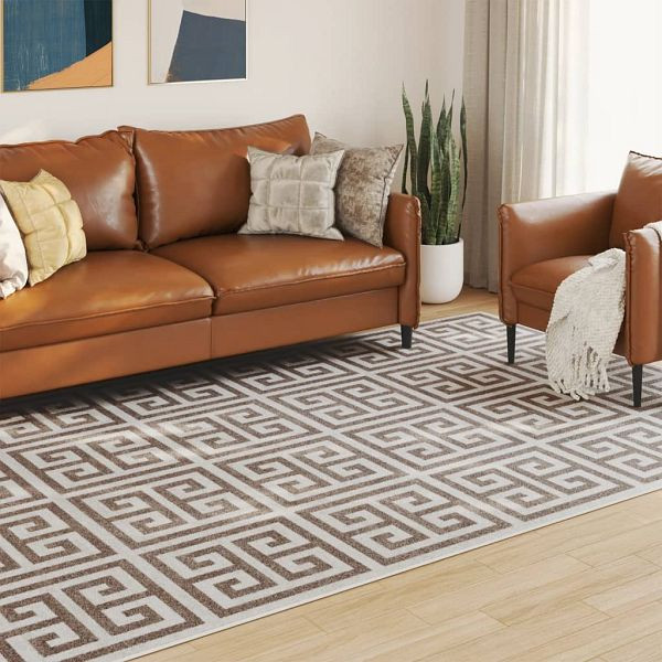 vidaXL Indoor & Outdoor Teppich Mehrfarbig 190x300 cm Rutschfest, 4007224